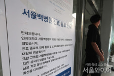 [포토] 82년 지켜온 서울 백병원 폐원