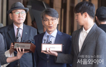 [포토] 최재영 목사 검찰 출석 ... 