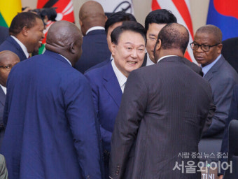 [포토] 한-아프리카 정상회의 참석한 윤석열 대통령