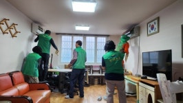 문수동 새마을협의회·부녀회, 경로당 돌며 에어컨 청소 봉사