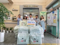 함평군 나산면, 폭염 취약계층 30가구에 여름 이불 지원