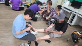 신안군 공립요양병원, 안좌면 찾아 따뜻한 의료봉사 펼쳐