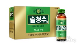 [뉴스투데이 L] 광동제약, 재출시한 무탄산 생약소화제 솔표 ‘솔청수’ 인기