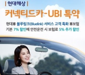 현대해상, 현대차 블루링크 고객 특화 차보험 출시