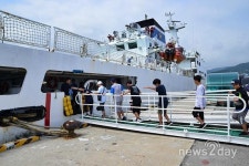 동해해경, 어린이등대해양캠프 대상 경비함정 공개행사