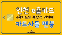 [뉴스투데이 카드뉴스] 인천 이음카드 돌풍, 카드사들은 멘붕