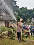 정재숙 문화재청장, 유네스코 세계유산 안동 도산서원 찾아
