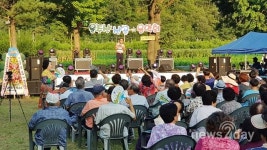 ‘즐거운 여름 보내세요’…영천시, 자양면 운주산골 음악회