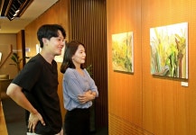 [뉴스투데이 L] 광동제약, 본사 가산천년정원서 ‘바람을 바라보다’展 개최