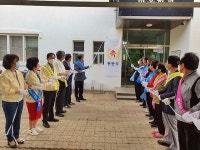 칠곡군, 왜관 금남 오이꽃동산마을 ‘생명사랑마을’ 현판 전달