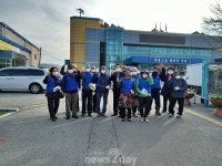 군위군, 각 사회단체와 ‘코로나19’ 극복 집중 방역작업 실시