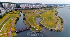안동시, 강변둔치 일대 대규모 ‘경관초화단지 조성사업’ 추진