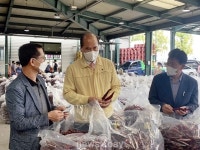 상주시 “상주원예농협, 전국 규모 건고추 경매 성황 중”