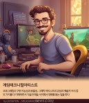 [AI의 JOB카툰] 게임테크니컬아티스트, 프로그래밍과 그래픽 아트 간의 대화를 돕는 전문가