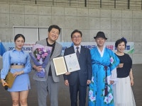 열정의 봉사꾼 황성문 회장, 2024 통일염원 및 우리문화 바로 알리기 운동 국제문화예술제서 부총리겸 교육부장관상 수상
