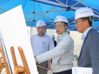 이한준 LH 사장, 남양주 왕숙 3기 신도시 현장 점검...연내 1만호 착공에 만전