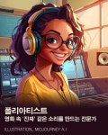 [AI의 JOB카툰] 폴리아티스트, 영화 속 진짜 같은 소리를 만드는 전문가