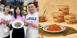 [신상NEWS] GS25 ‘전국 김밥 일주-매운 잡채 김밥’‧삼양 ‘푸팟퐁커리 불닭볶음면’