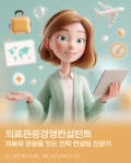 [AI의 JOB카툰] 의료관광경영컨설턴트, 의료와 관광을 잇는 전략 컨설팅 전문가