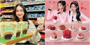[신상NEWS] CU ‘노티드 행운의 말차 만쥬’·파리바게뜨 ‘베리밤 도넛’