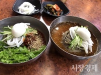 [이성복의 소주 한잔] 육수-양념의 단맛 잘 숨긴 강원도막국수