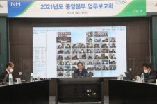 농협중앙회, 화상·유튜브 신년 업무보고회 개최