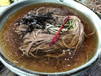 [메밀꽃필무렵, 양지면] 살얼음 냉모밀과 돈가스의 조화