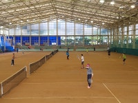 회원간 단합과 화합…테니스가 최고예요∼