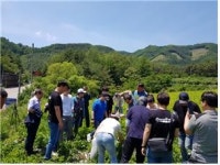 옴니허브 CCS회원 한의사, 한약재 산지 직접 방문
