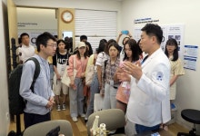 자생한방병원, 中 절강중의약대학생 대상 견학 실시
