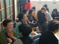 청원 행복학습센터 학습자, 경로당 방문해 재능기부