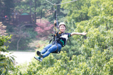 증평 좌구산휴양랜드, 3월 1일부터 좌구산줄타기 개장