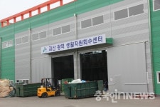 30여억원 들어간 괴산 생활자원회수센터, 부실운영 논란