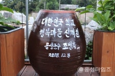 대한민국 최고 행복마을…음성군 금왕읍 용계2리 신개천 이색꽃길