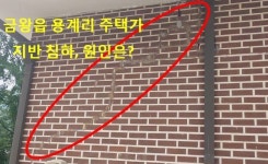 음성군 금왕읍,  땅 꺼지고, 벽 갈라지는데 … 땜질처방 관리공단 예산타령