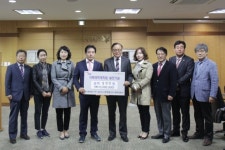 ㈜성도종합중기 성정철 대표이사, 동국대 사회과학대학원 발전기금 쾌척