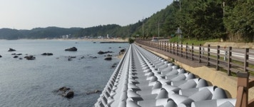 울진군, `해일침수 위험` 온양지구 재해예방사업 본격 착수