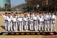 계명문화대 생활체육부 학생들 전국 단체 태권도대회 휩쓸었다