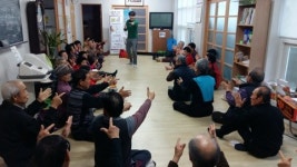 청송보건의료원-건강위원회, 13개 마을 경로당 `건강교육`