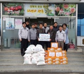 의성 봉양면 자율방범대， 취약계층에 물품 기탁