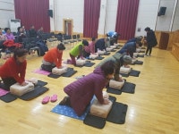 영양군， 수비·석보면 주민 구조·응급처치 교육 실시