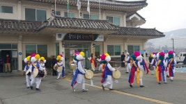 경주시 보덕동 주민자치센터 풍물반, 동민 안녕 기원 지신밟기 