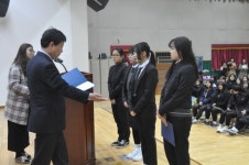 경주디자인고 18회 입학식 열려