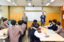 의성공고， 영어 원어민교사 학교 방문 수업