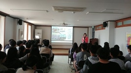 의성 안계고， 탈북자 출신 서순옥 강사 초청 통일교육