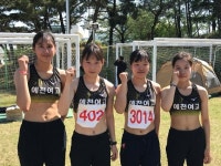  예천여고 육상부, 전국종별육성경기선수권대회 값진 `땀방울`