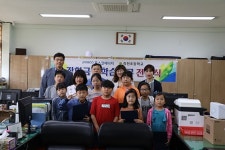 학산종합사회복지관-포스코에너지 포항공장, 죽천초 저소득층 학생에 장학금·학습용품 전달