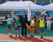 영천중앙초， 교육장기 초중등 육상 `종합우승`