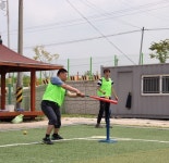 영천시중증장애인자립센터, 이용 훈련생 티볼 친선경기