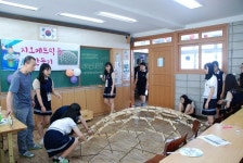 청도 모계중, 즐기는 탐구 미니수학 축제의 장